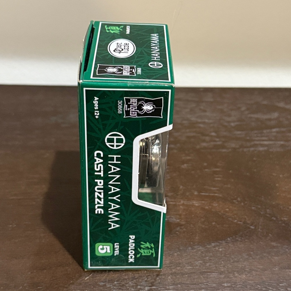NEW. Hanayama Cast Puzzle Padlock. 12+ Level 5 Difficulty! - Picture 5 of 7